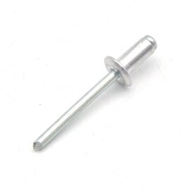 500 Stück Blindnieten Alu/Stahl Flachrundkopf 4,0 X 14