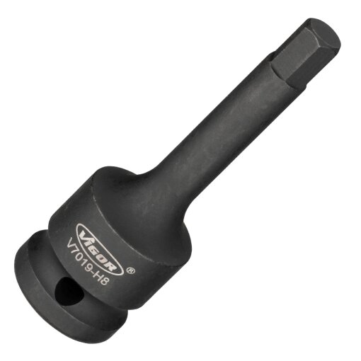 VIGOR Schlagschrauber Schraubendreher-Einsatz V7019 8 mm