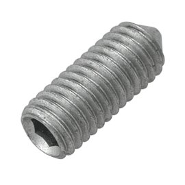 100 Stk. Gewindestifte DIN 914 verzinkt M6 x 8