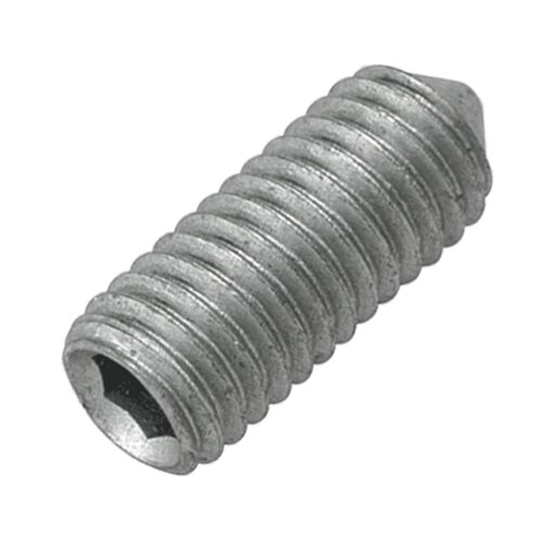 100 Stk. Gewindestifte DIN 914 verzinkt M12 x 10