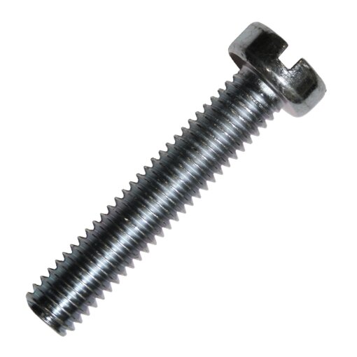 100 Stk. Zylinderschrauben DIN 84 verzinkt M3 x 6