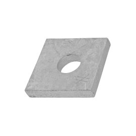 1 Stk. U-Scheibe 40 x 40 x 10 x 13,5 mm