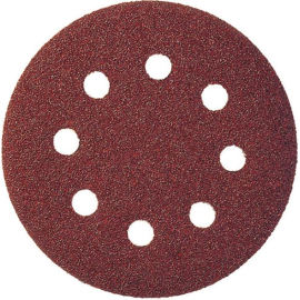 Klettschleifscheibe Holz 125mm 8 Loch FORUM