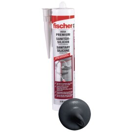 fischer® Premium Sanitärsilikon DSSA 310ml...