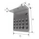 25 Stück Topverbinder EL 100-B