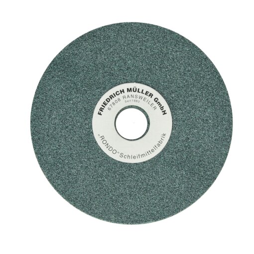 Schleifscheibe Silicium-Carbid 200x32x32mm K100 Härte J Müller