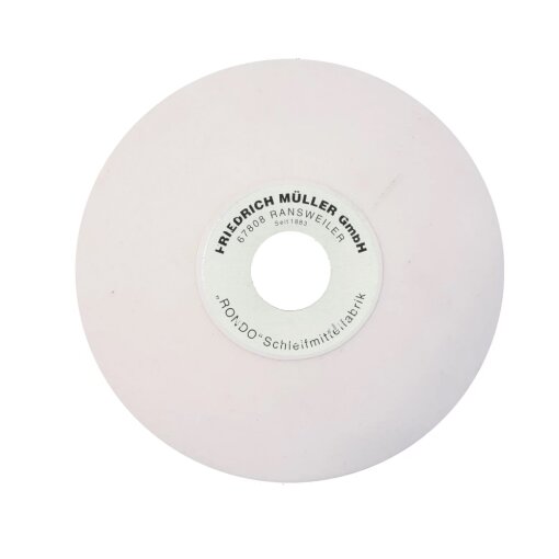 Schleifscheibe Edelkorund weiß 125x25x32mm K50 Härte J Müller