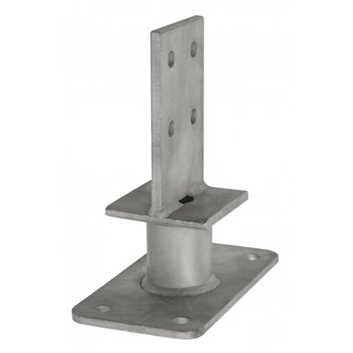 1 Stk. Pfostenträger/Stützenfuss Typ T01 auf Beton 120 mm