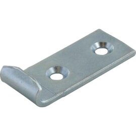 50 Stück Schließhaken gerade verzinkt 44 x 18 mm