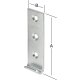 1 Stück Schließhaken gerade verzinkt 82 x 25 mm