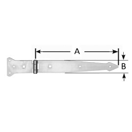 Werfgehänge schwer verzinkt 600 mm