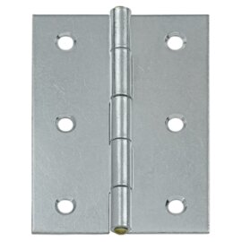 20 Stk. Scharniere halbbreit verzinkt 80 x 58 mm