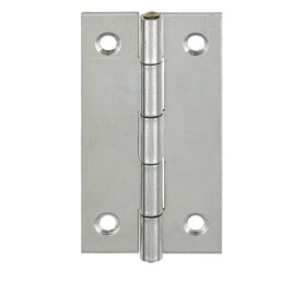 1 Stk. Scharnier schmal verzinkt 30 x 22 mm