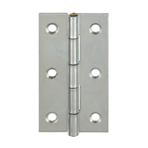 1 Stk. Scharnier schmal verzinkt 70 x 38 mm