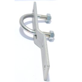 1 Stk. Zaunriegelhalter m. Bügel  halb 60 mm