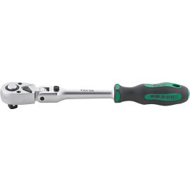 Gelenk-Umschaltknarre 1/2" 72 Zähne 290mm Fortis