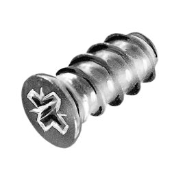 1000 Stk. Euroschrauben Senkkopf Grobgewinde 6,3 x 13 mm