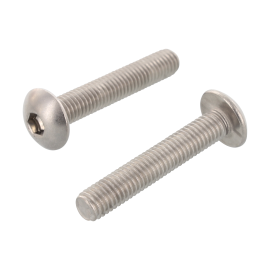 100 Stück Zaunbauschrauben Edelstahl A2 M8 x 50