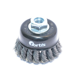 FORTIS - Topfzopfbürste Stahldraht Ø 75 x0,35mm