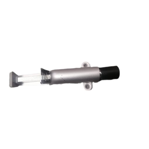 Türfeststeller mit Hub 50 mm silberfarbig gebrannt B-Ware