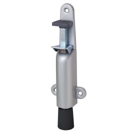 Türfeststeller mit Hub 50 mm silberfarbig gebrannt...