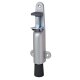 Türfeststeller mit Hub 50 mm silberfarbig gebrannt B-Ware