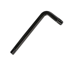 Winkelschraubendreher TORX mit Bohrung schwarz TX 10