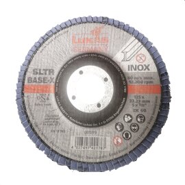 1 Stück Schleiflamellenteller SLTR BASE-X 125 mm ZK 60