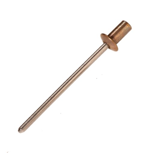 500 Stk. CAP-Blindnieten Kupfer/Nirosta 3,2 x 9 Gesipa