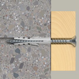 200 Stück fischer® Spreizdübel S 4