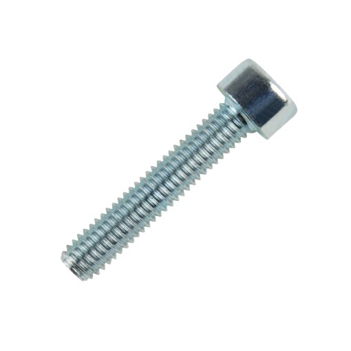 200 Stk. Zylinderschrauben DIN 912 ( ISO 4762 ) 8.8 galv. verzinkt M6 x 80 Vollgewinde