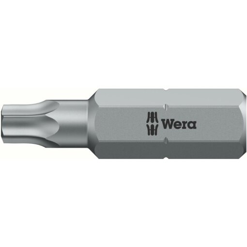 1 Stk. Bit TORX® BO 867/1 Z mit Bohrung T10x25mm Wera
