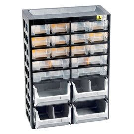 Kunststoff-Kleinteilemagazine und -depots VarioPlus Basic...