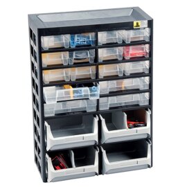 Kunststoff-Kleinteilemagazine und -depots VarioPlus Basic...