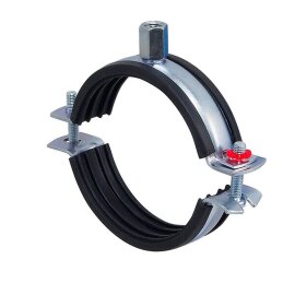 Praktic-Schraubrohrschellen mit Schallschutzeinlage...