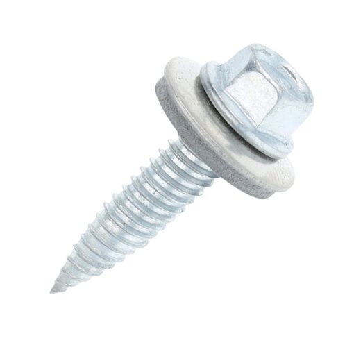 100 Stk. Bi-Metall Dünnblechschrauben Feingewinde A2 4,5 x 25 DS 14 mm