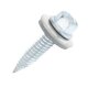 100 Stk. Bi-Metall Dünnblechschrauben Feingewinde A2 4,5 x 25 DS 14 mm