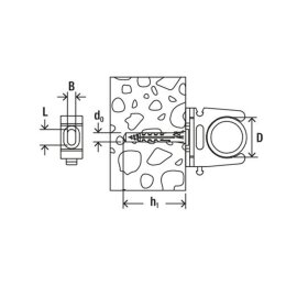 50 Stück fischer® Rohrclip RC IEC 25