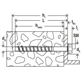 fischer® Betonschrauben FBS 5 US