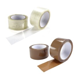 Klebeband - BOPP 50 mm x 66 m, leise abrollend