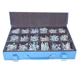 Sortimentskasten Spanplattenschrauben Pan-Head Torx galv....