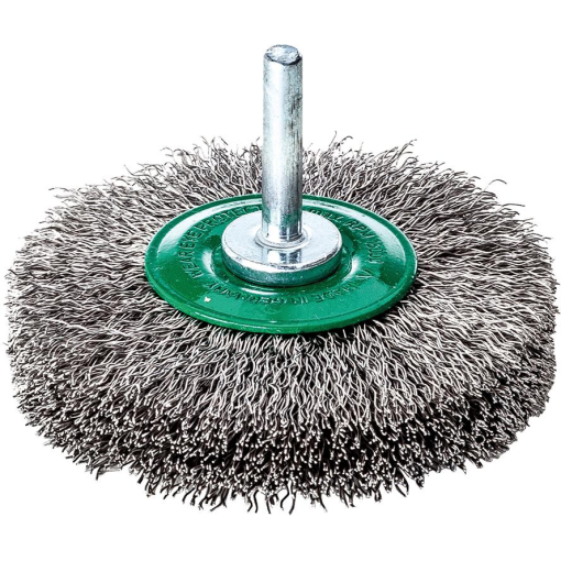 Rundbürste Edelstahldraht 0,30 mm - 50 x 11 mm  Schaft 6 mm