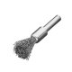 Pinselbürste mit Schaft Ø 6 mm, STA 0,30mm gewellt